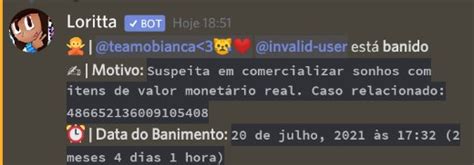 chat bate|fui banido sem ter motivo